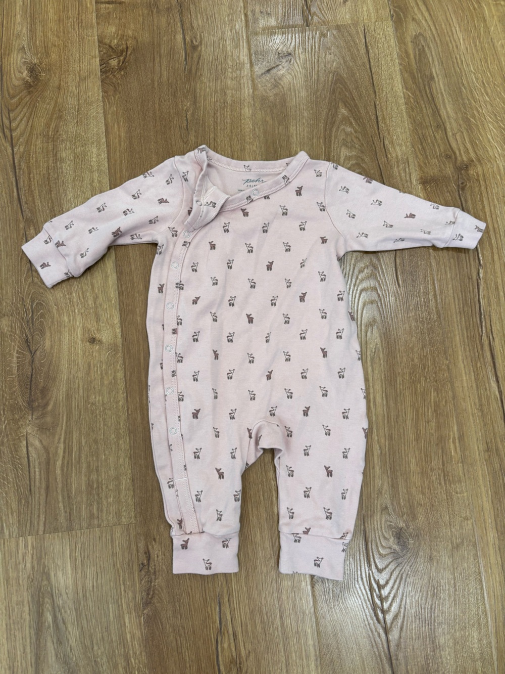 Pehr Little Lamb Snap Onesie Organic Cotton